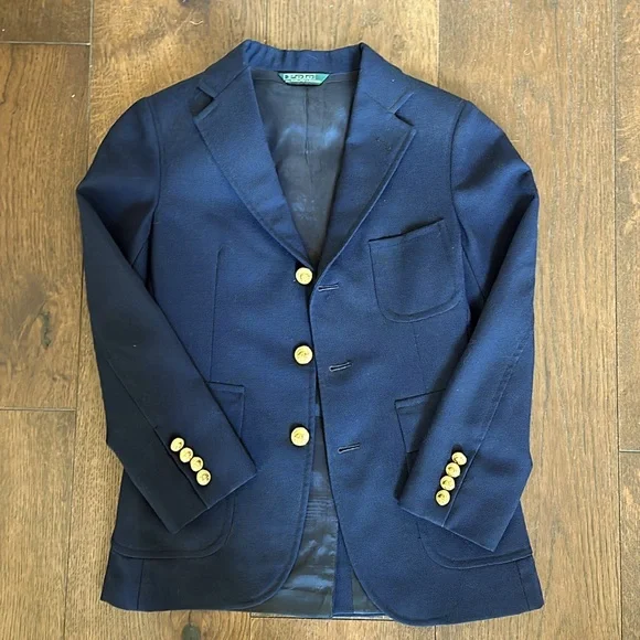 Boys Ralph Lauren Polo navy blazer